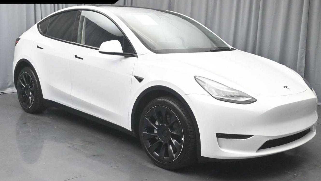 TESLA MODEL Y 2021 5YJYGDEE8MF062991 image